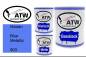 Preview: Nissan, Blue Metallic, 903: 1L Lackdose + 1L Klarlack + 500ml Härter - Set, von ATW Autoteile West.